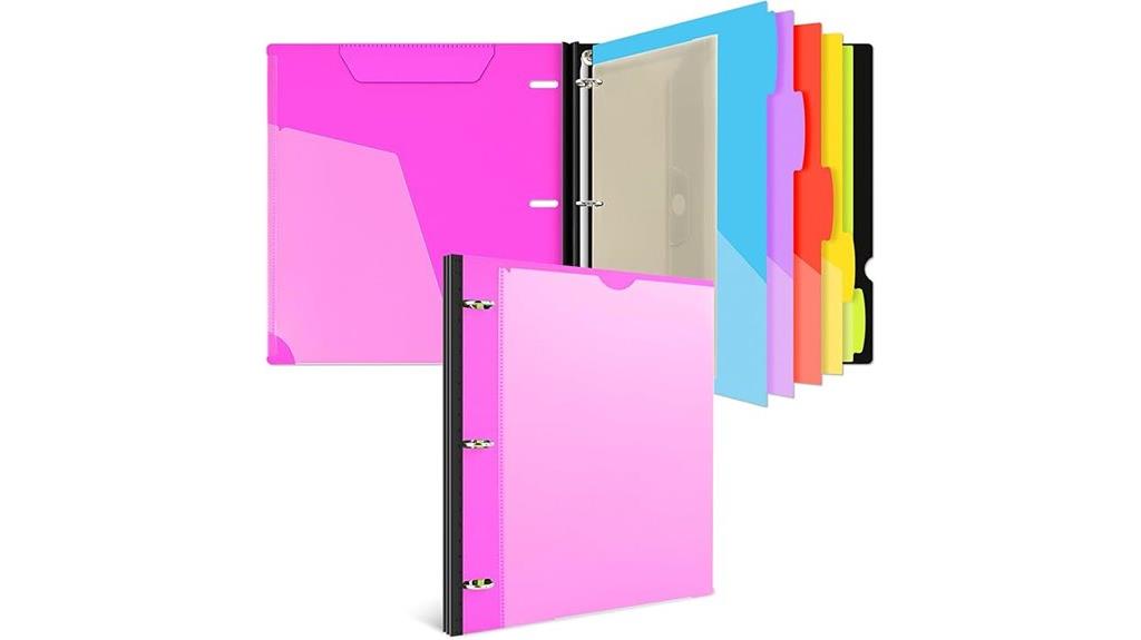 1 inch telescoping binder