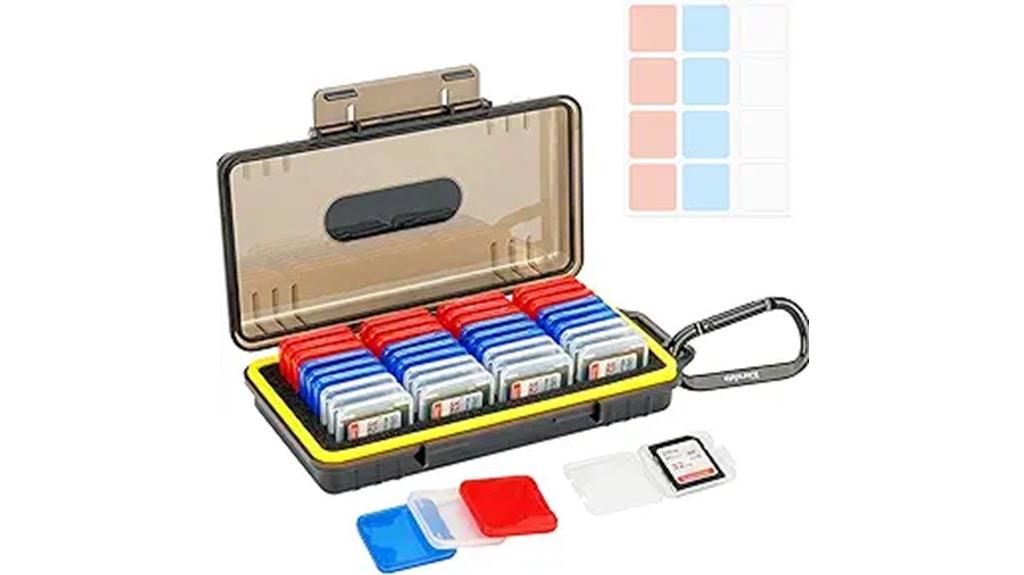 36 slot sd card holder