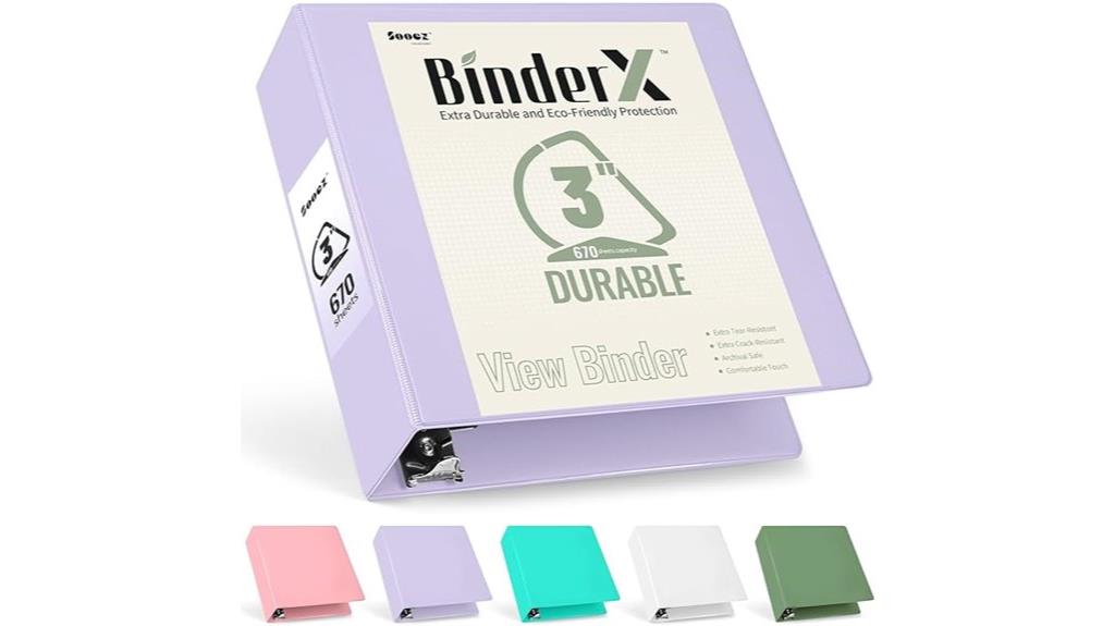 3 inch d ring binder