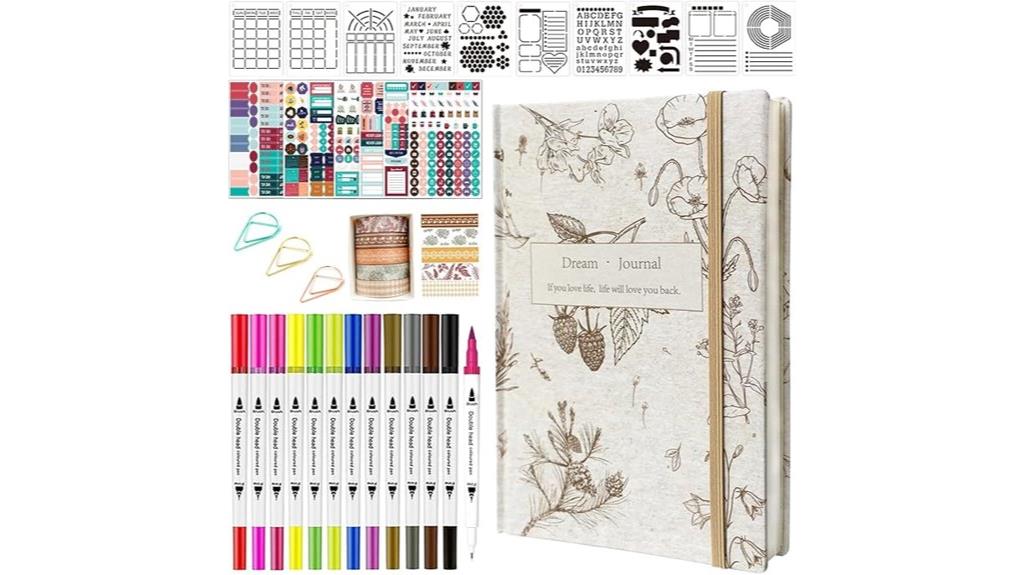 a5 hardcover dotted notebook