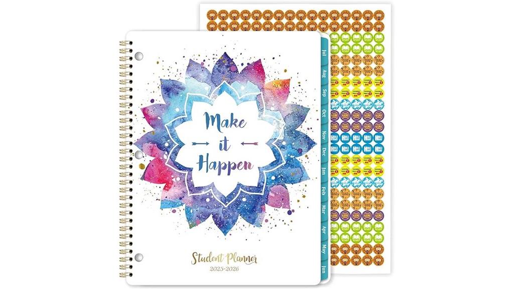 academic year student planner