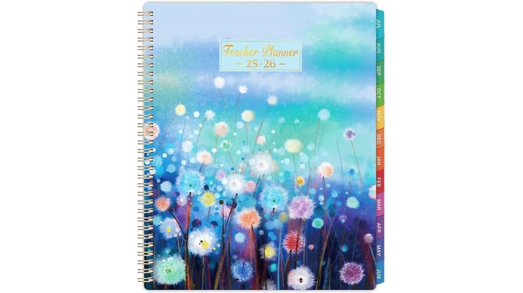 academic year teacher organizer