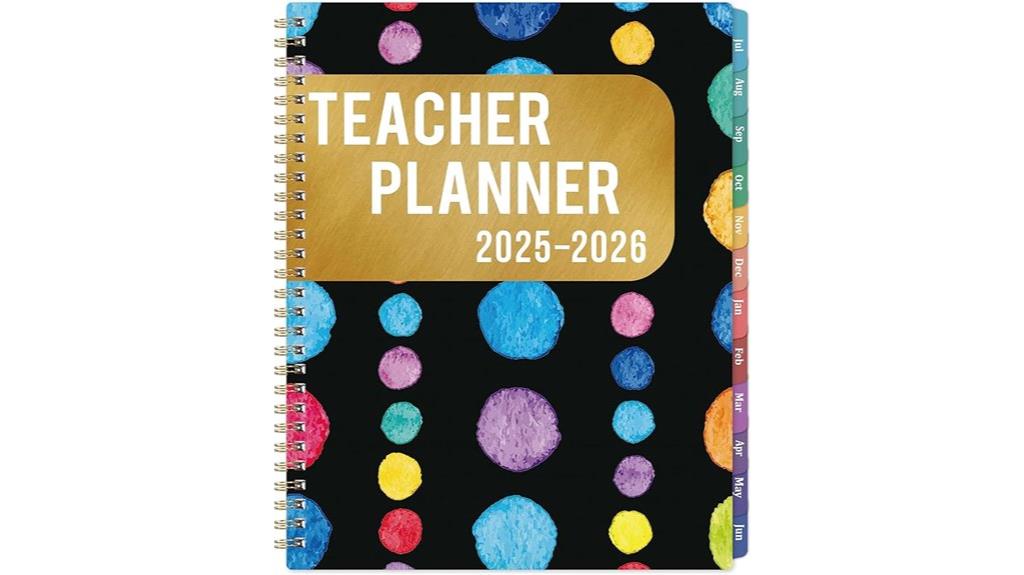 academic year teacher planner