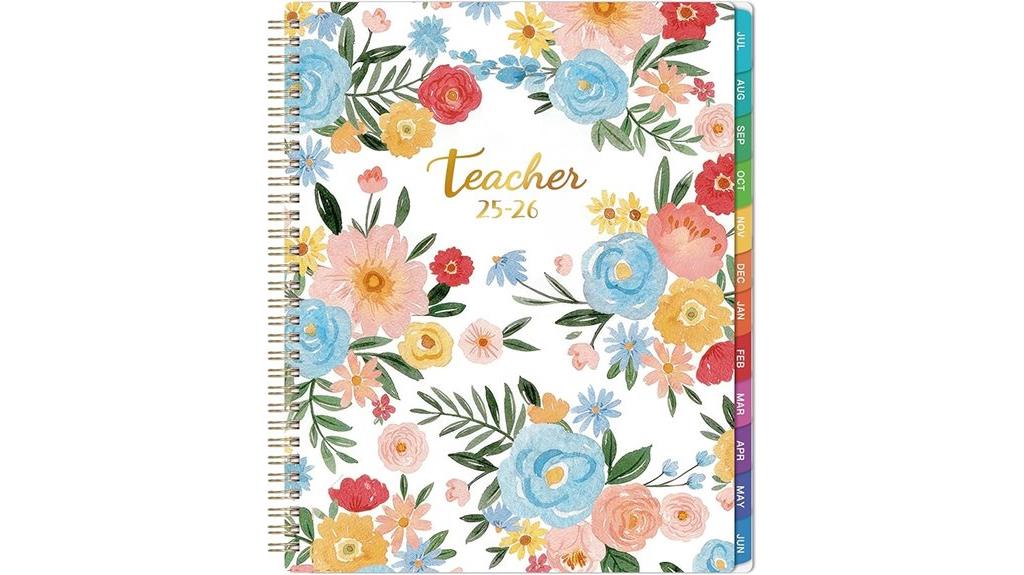 academic year teacher planner