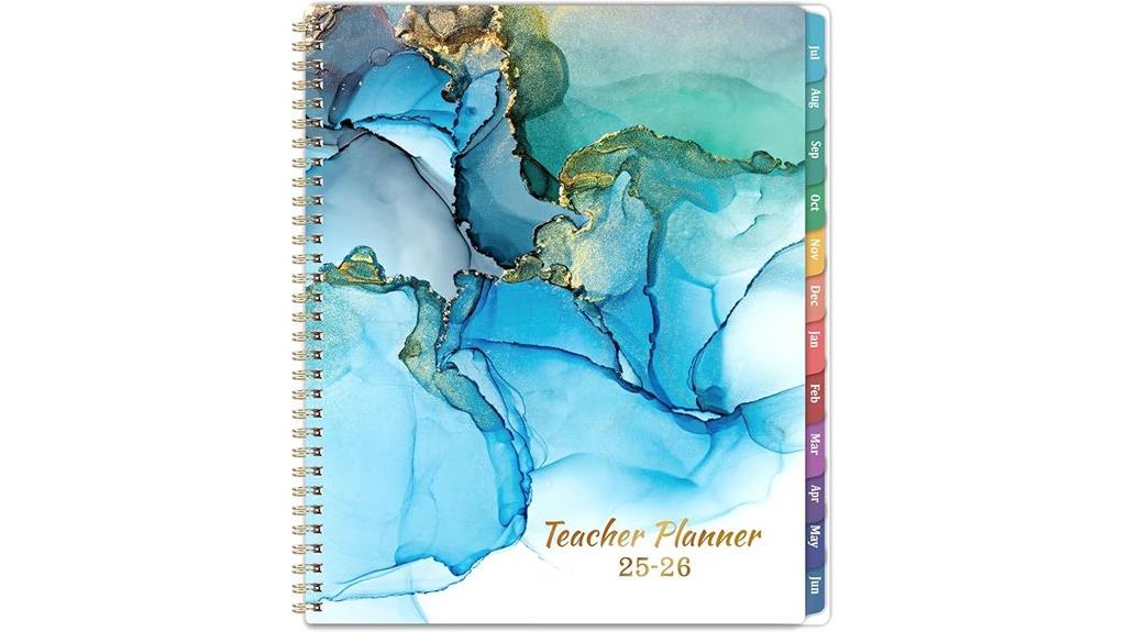 academic year teacher planner
