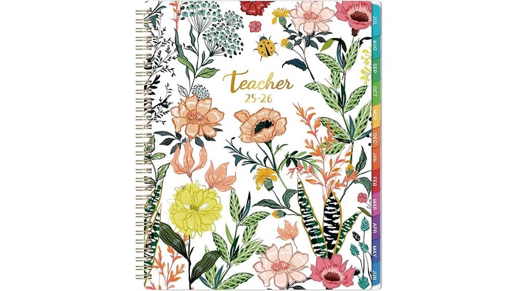 academic year teacher planner