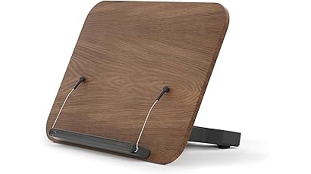 adjustable book display stand