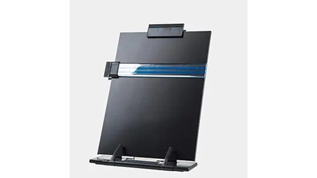 adjustable desktop document holder