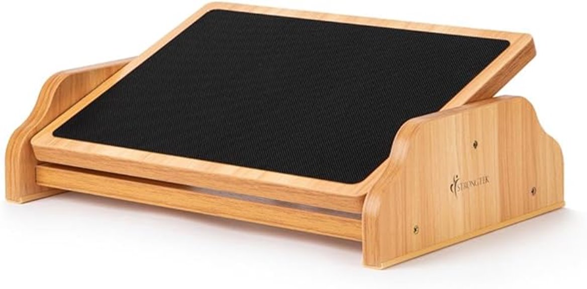 adjustable non slip foot rest