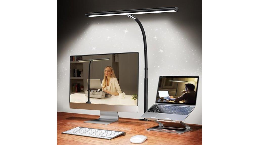 adjustable stepless dimming lamp