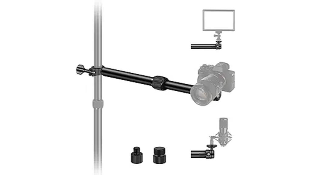adjustable telescopic camera arm