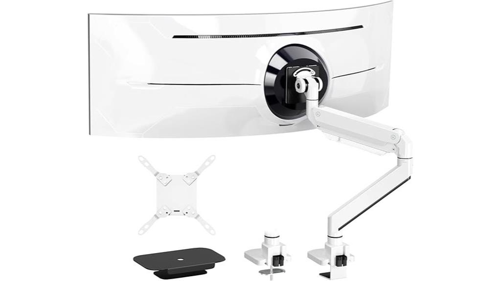 adjustable ultrawide monitor arm