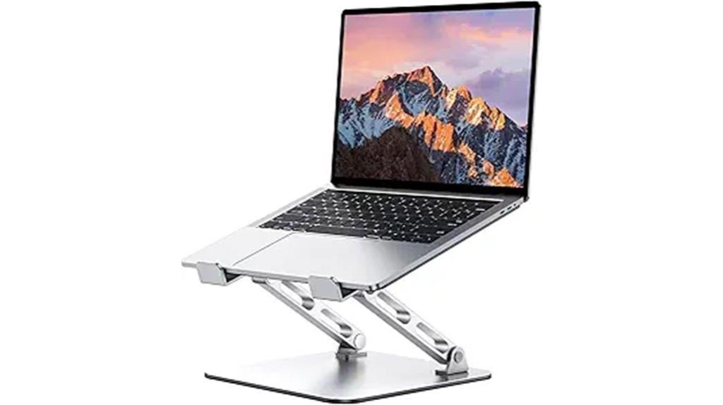 adjustable ventilated laptop stand
