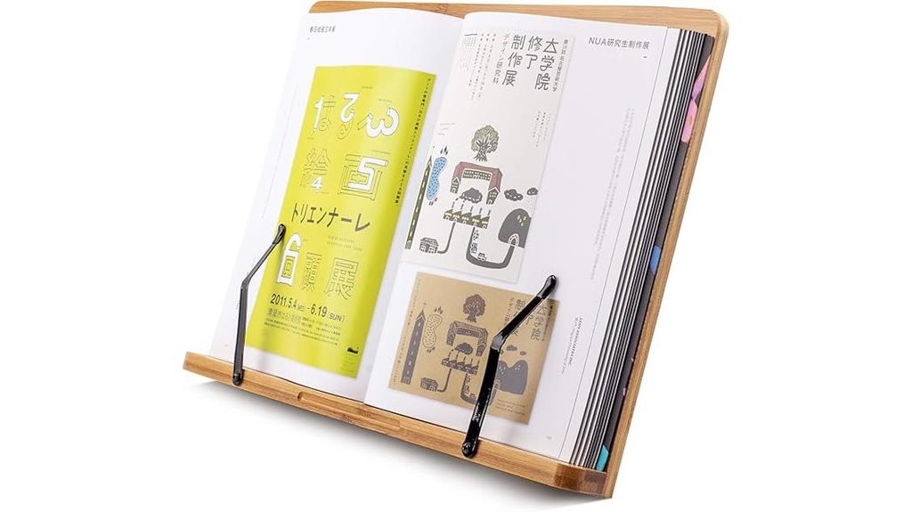 adjustable xl bamboo stand