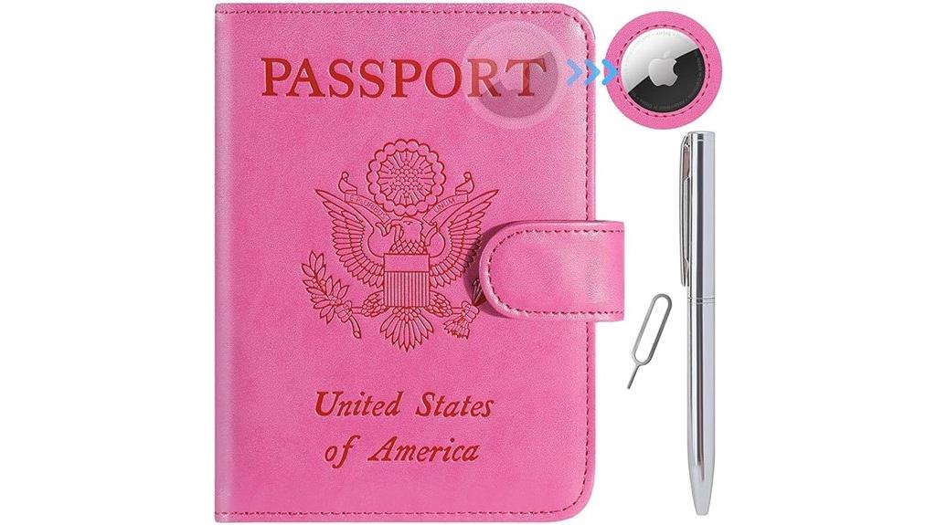 airtag passport wallet cover