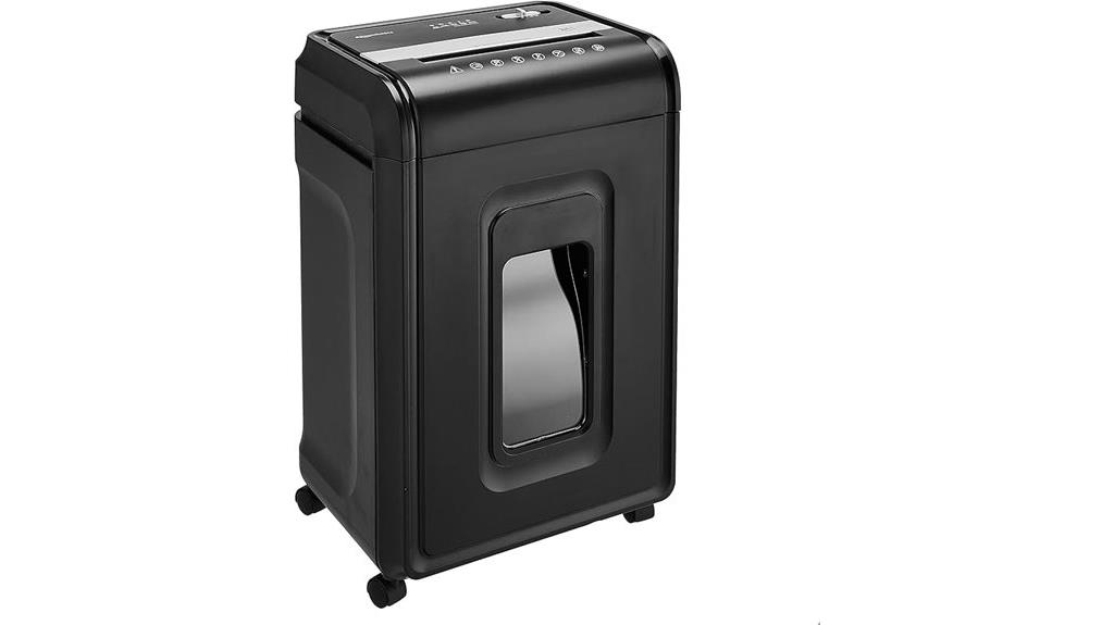 amazon basics shredder features