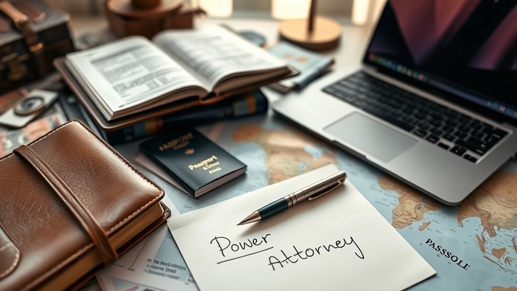 arrange legal and financial affairs