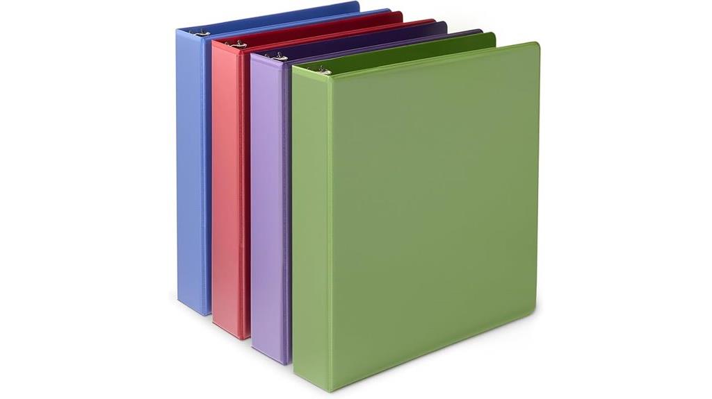 assorted color binder pack