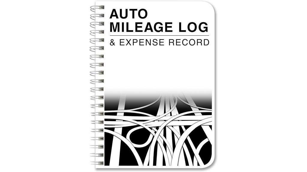 auto mileage log book