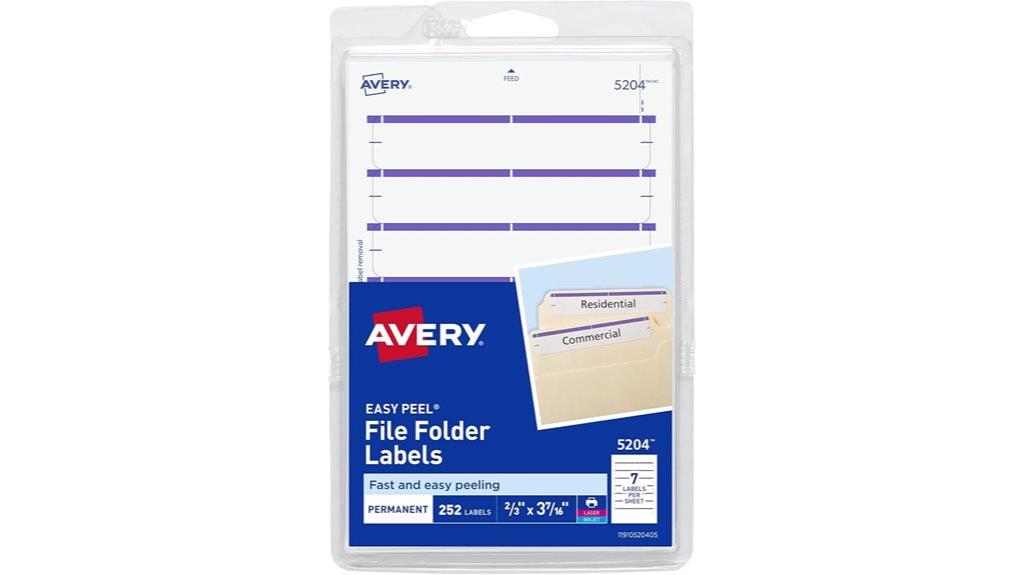 avery folder label sheets