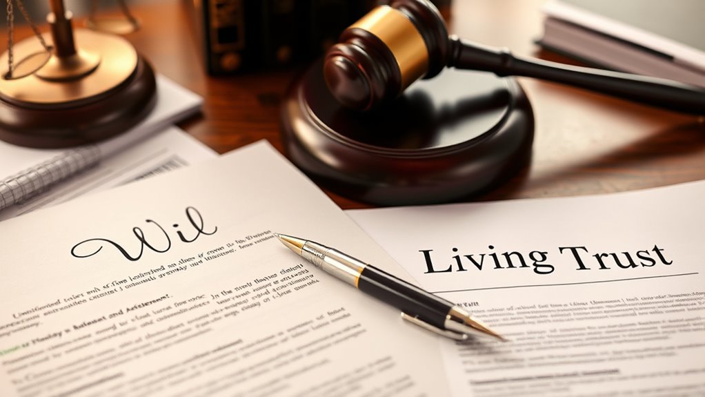 avoids probate through trust