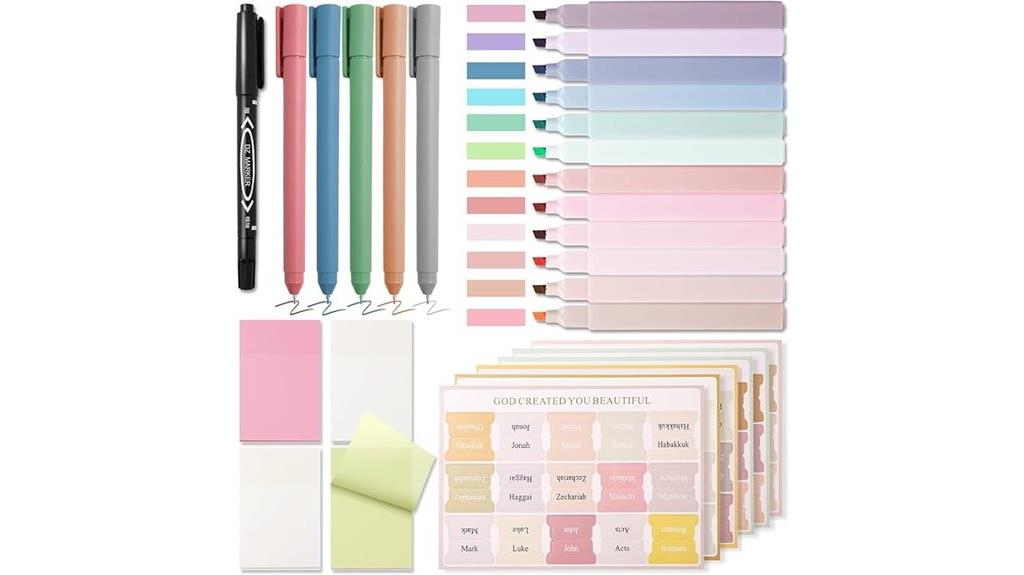 bible journaling kit contents
