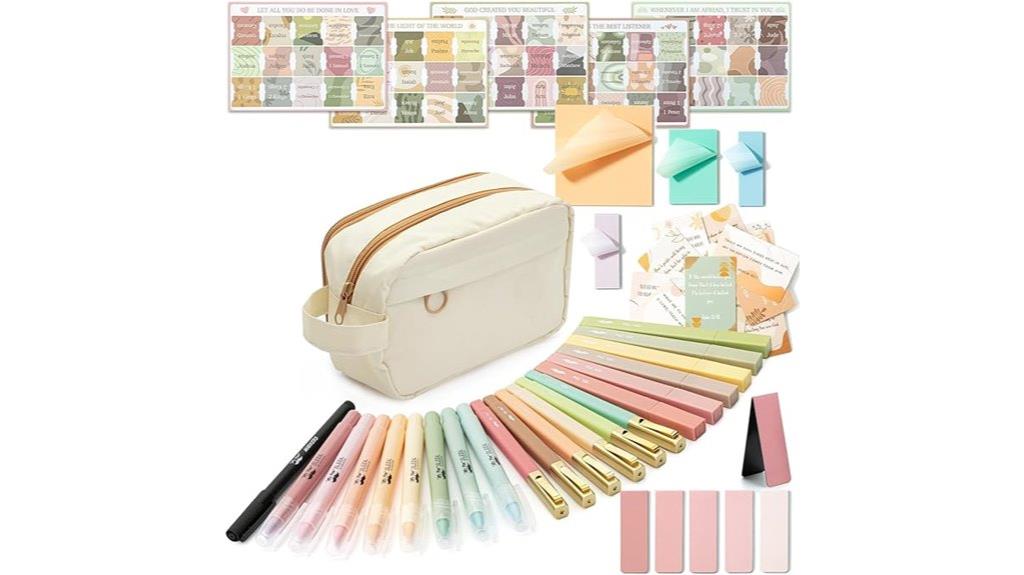 bible journaling supplies kit