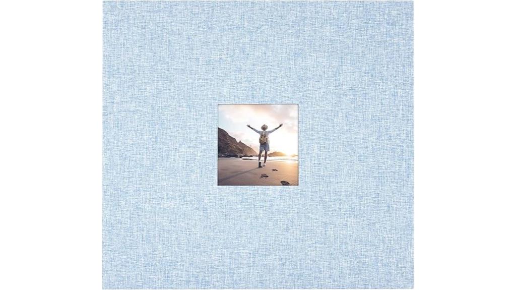 blue fog fabric scrapbook