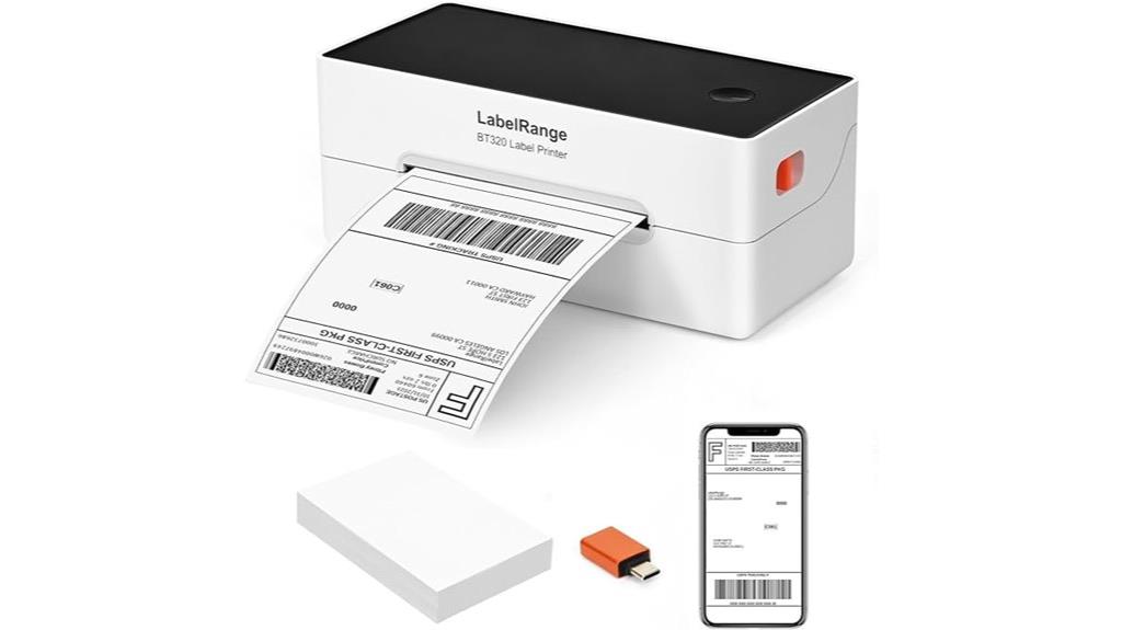 bluetooth thermal label printer