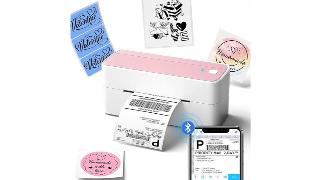 bluetooth thermal shipping printer