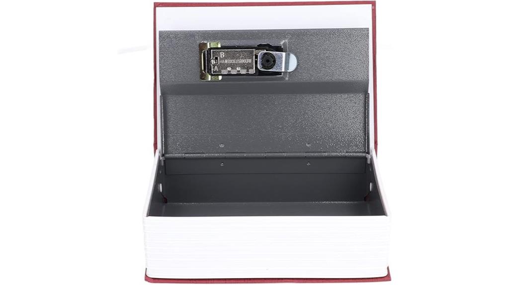 book shaped steel safe