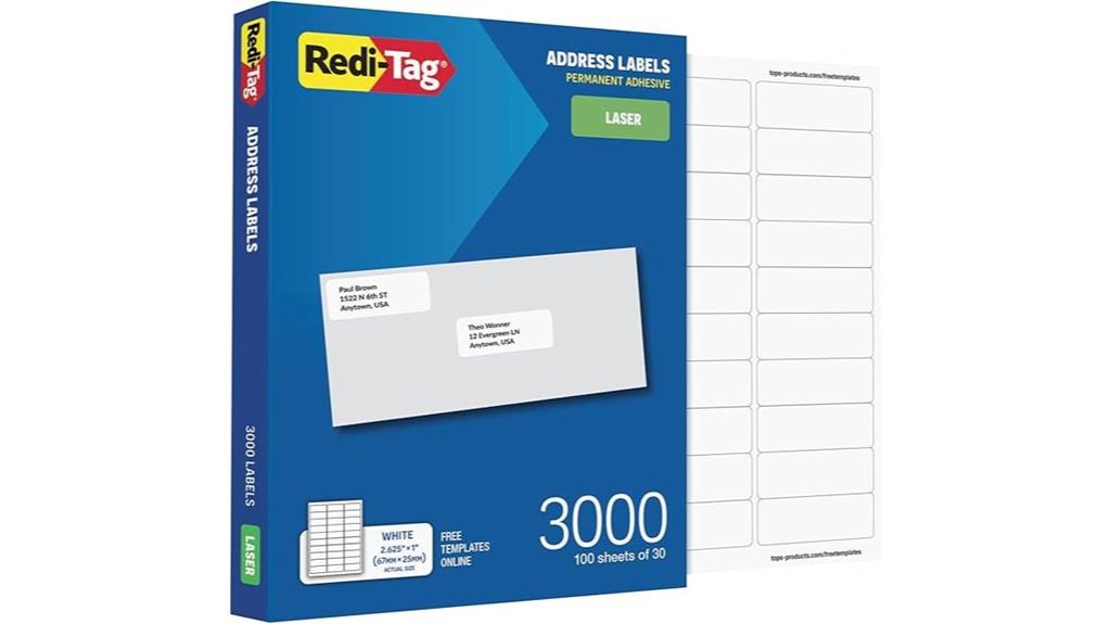 bulk address labels pack