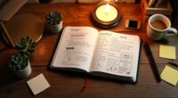 bullet journal goal planning