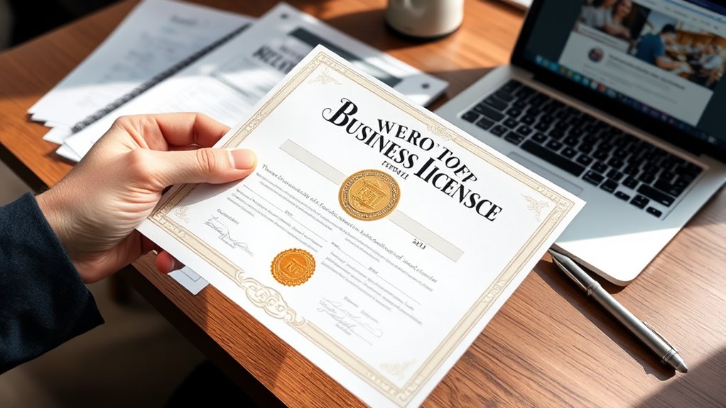 business license and permits