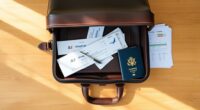 business travel document organization