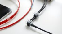 cable clips for organization