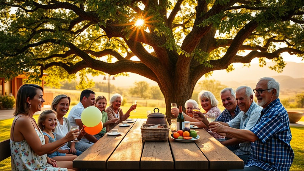 capturing family reunion memories