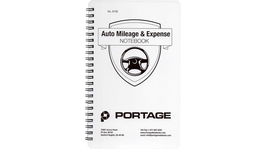 car expense logbook