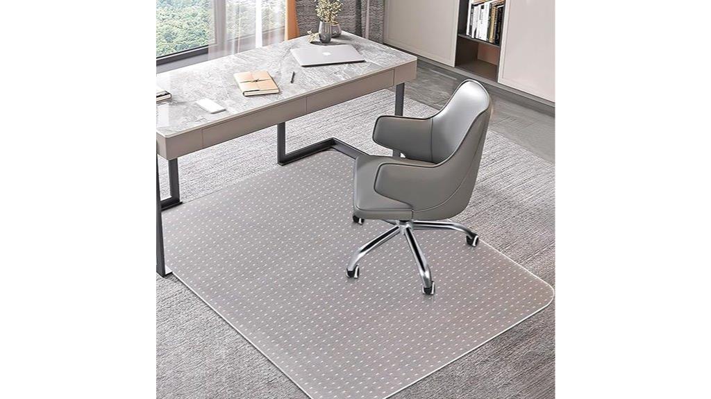 carpet compatible office chair mat