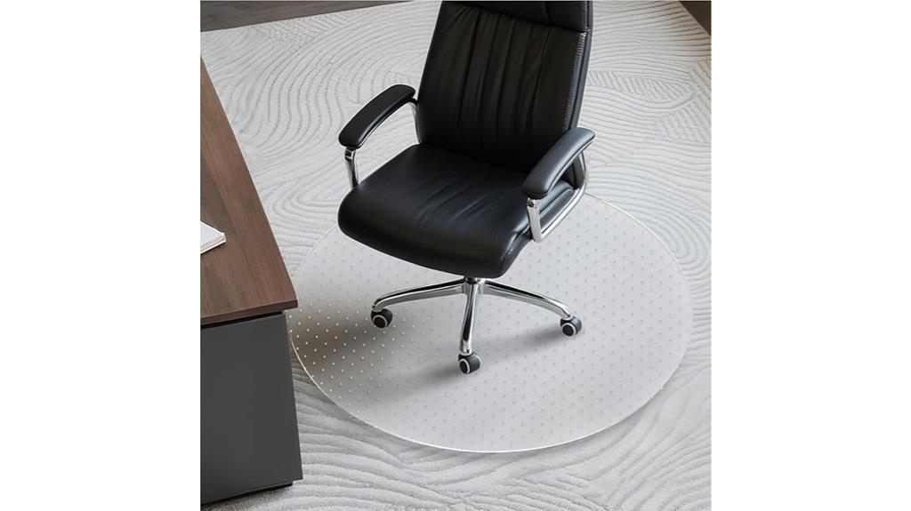 carpet compatible office chair mat