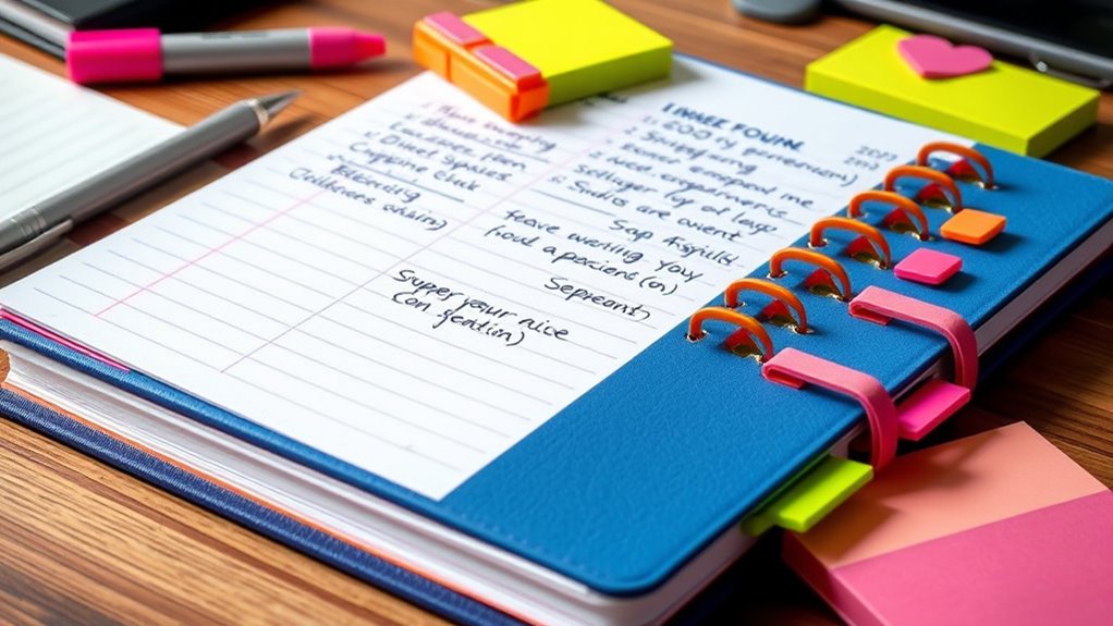 choosing an organized durable agenda