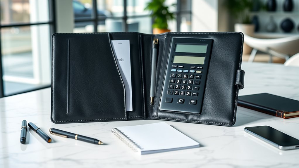 choosing durable organized padfolio