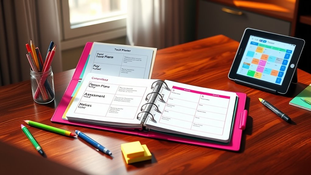 choosing functional teacher binders