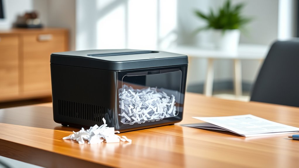 choosing portable shredder features