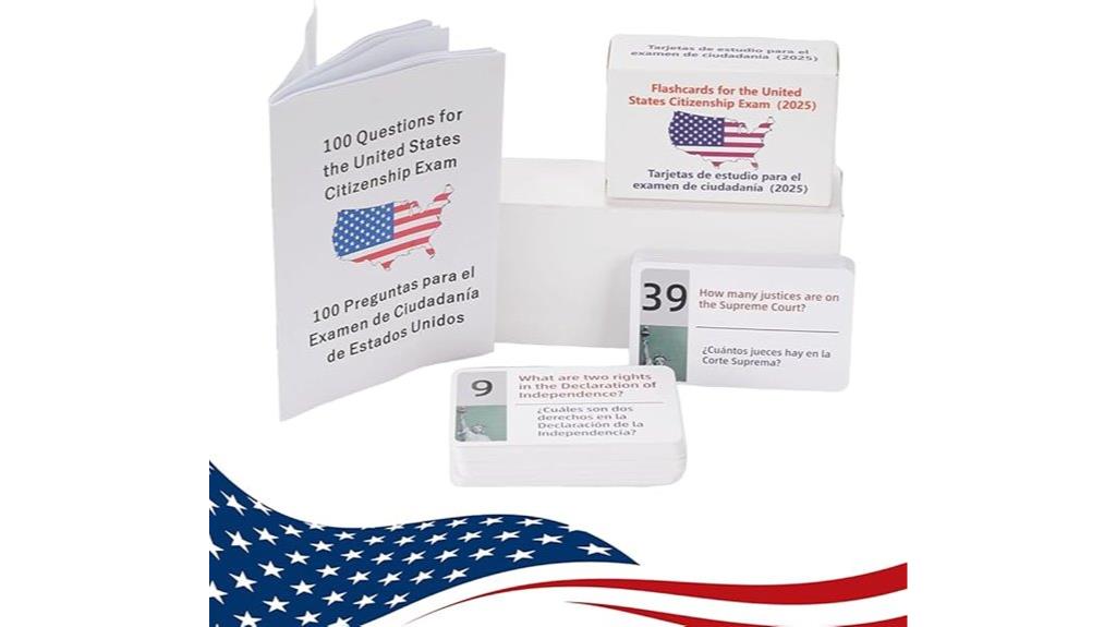 civics flash card set