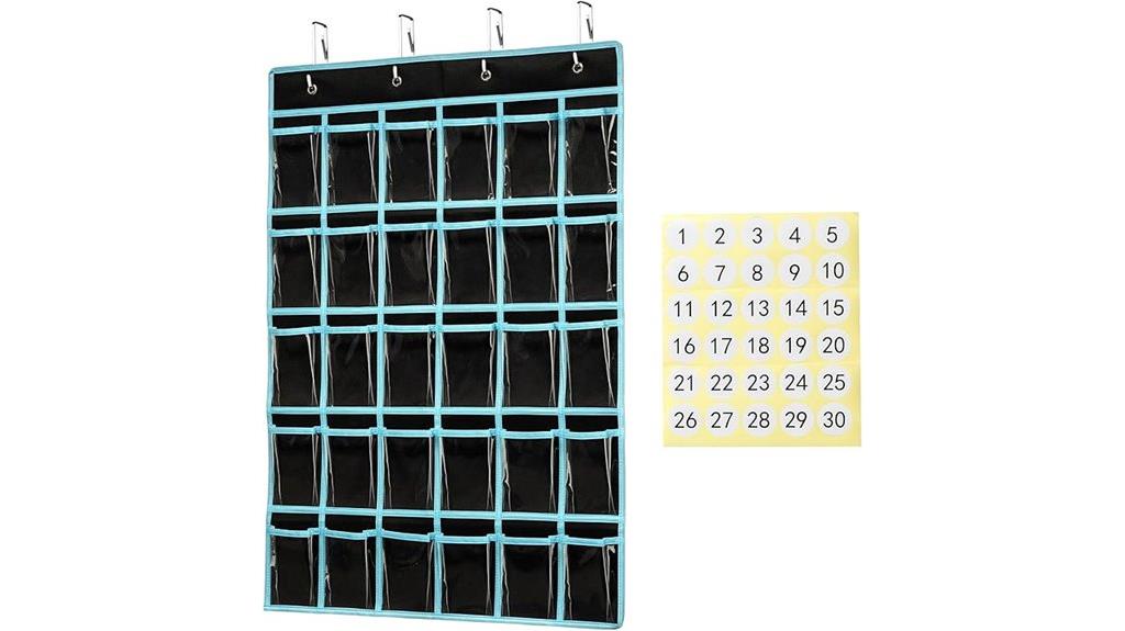 classroom storage pocket chart