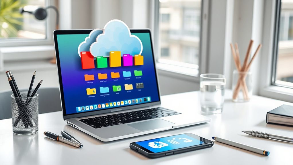 cloud based document organization