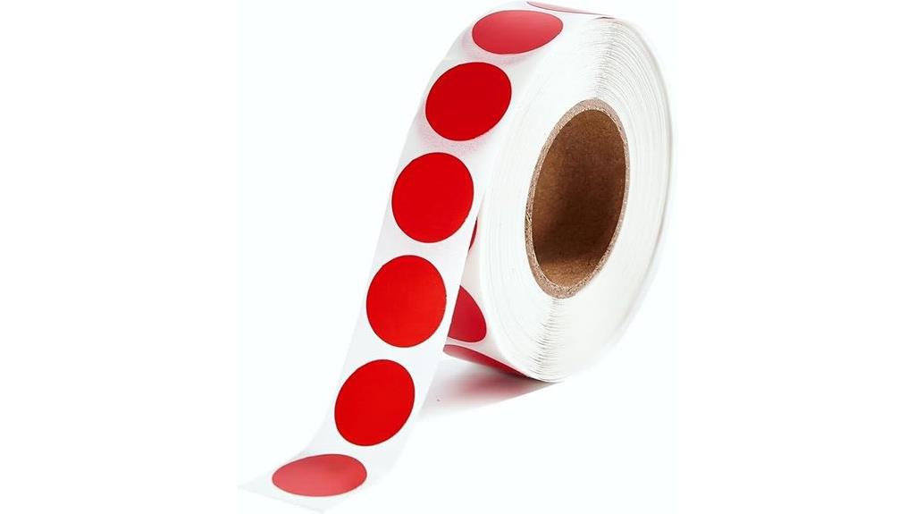 colorful dot sticker set