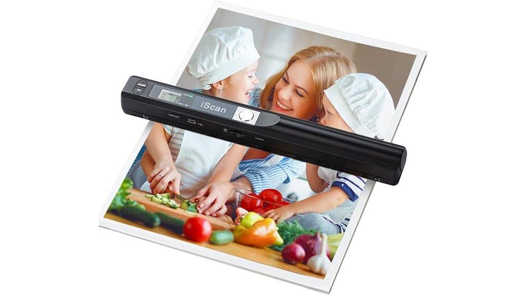 compact document photo scanner