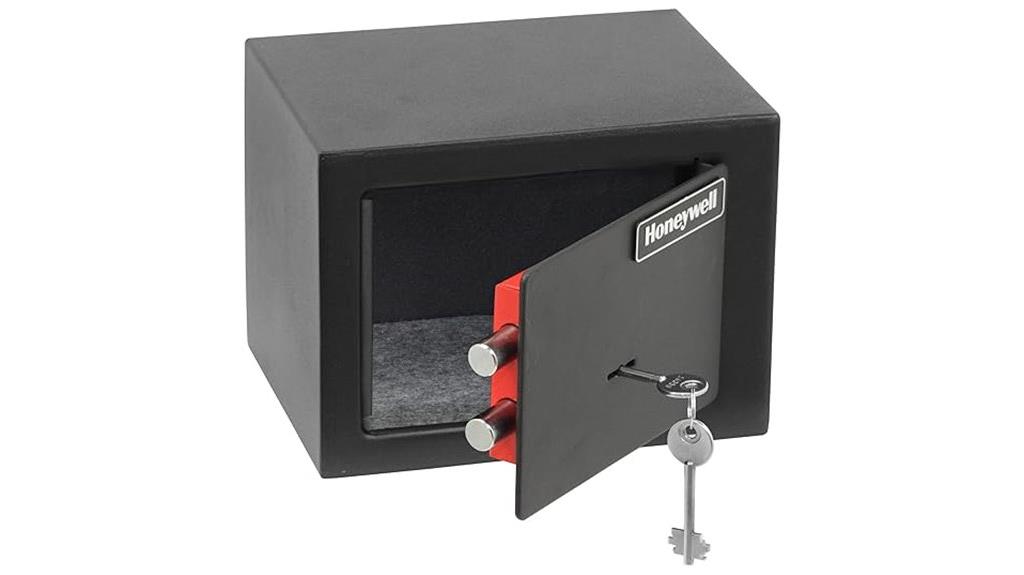 compact secure valuables container